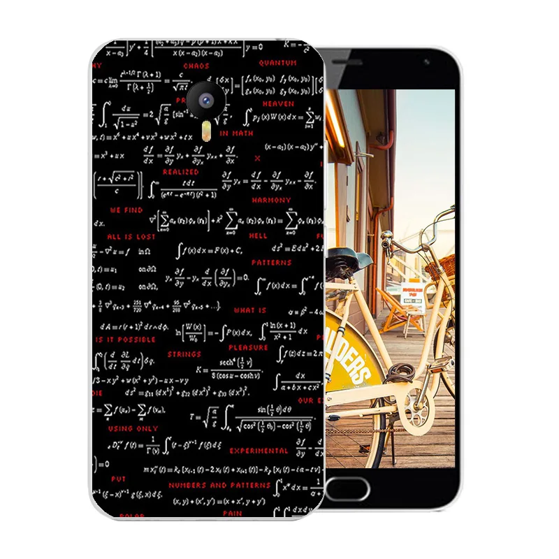 5 дюймов для Meizu M2 Note чехол телефона из мягкого ТПУ силикона с красочным рисунком