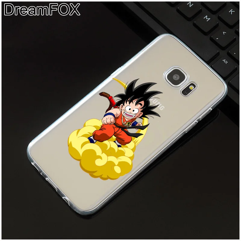 DREAMFOX M095 Dragon Ball Z Goku Мягкий ТПУ силиконовый чехол для Samsung Galaxy S5 S6 S7 S8 S9 S10 5G S10E Lite Edge