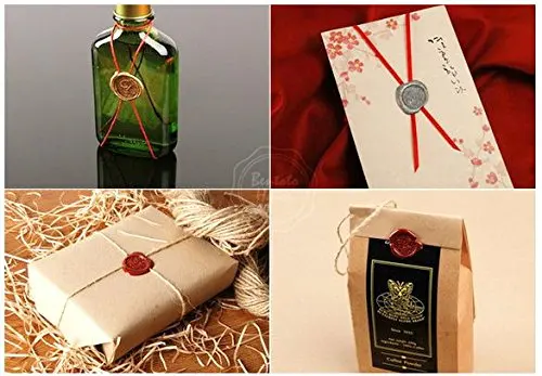 Skull Vintage Rosewood Wax Seal Stamp Set With Gold Red Silver Sticks | Дом и сад