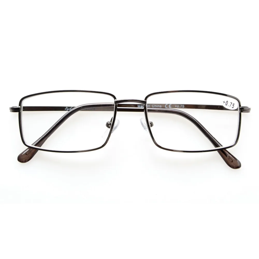 R15023 Mix Eyekepper 3 pack ридеры прямоугольные весенние дужки большие металлические очки