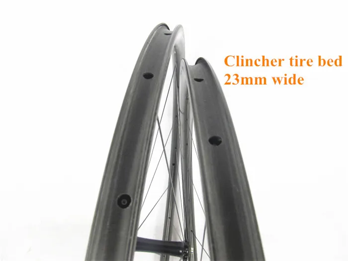 FSC25CM-25SL high quality 25Cx25mm carbon clincher wheels 700C Farsports OEM clycling road bike 20/24H rims | Спорт и развлечения