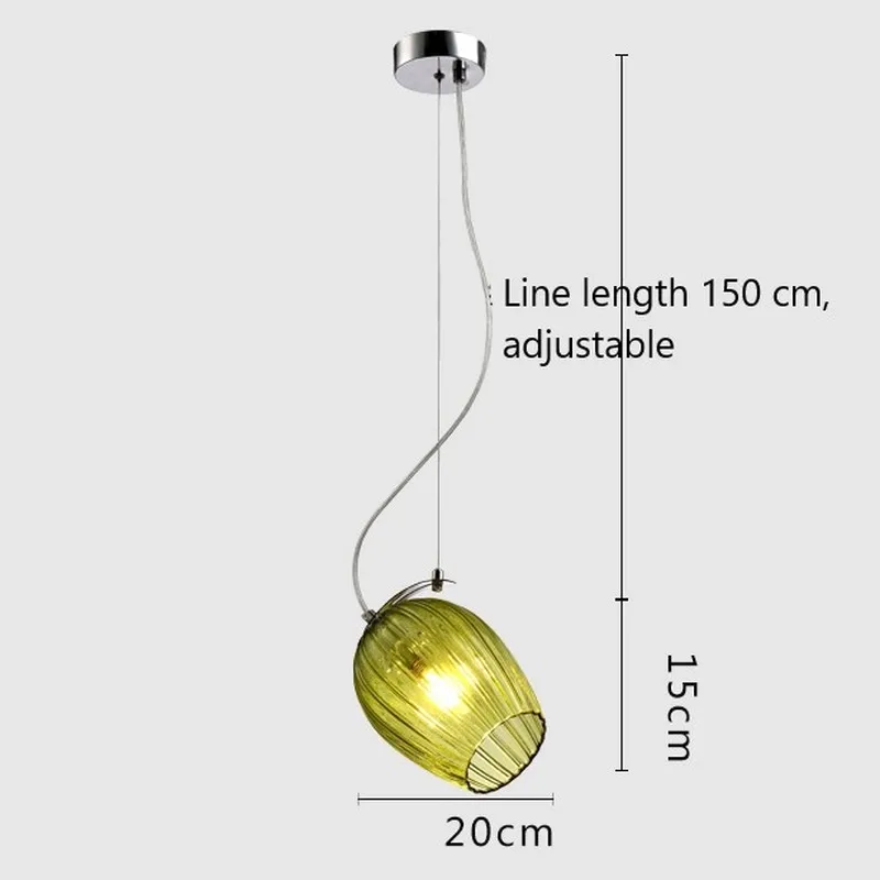 

Nordic Modern Minimalist pendant lights Living Room Dining Room Bedroom Lighting Designer Glass hanging lights home decor lamps