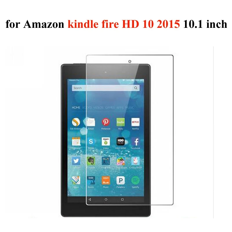 HD 10 2015 Закаленное Стекло для Amazon Kindle Fire/Kindle Fire HD 10 планшет Стекло для Kindle Fire HD6 HD7 HD8 HDX7 Защитная пленка для экрана - Цвет: HD 10 2015
