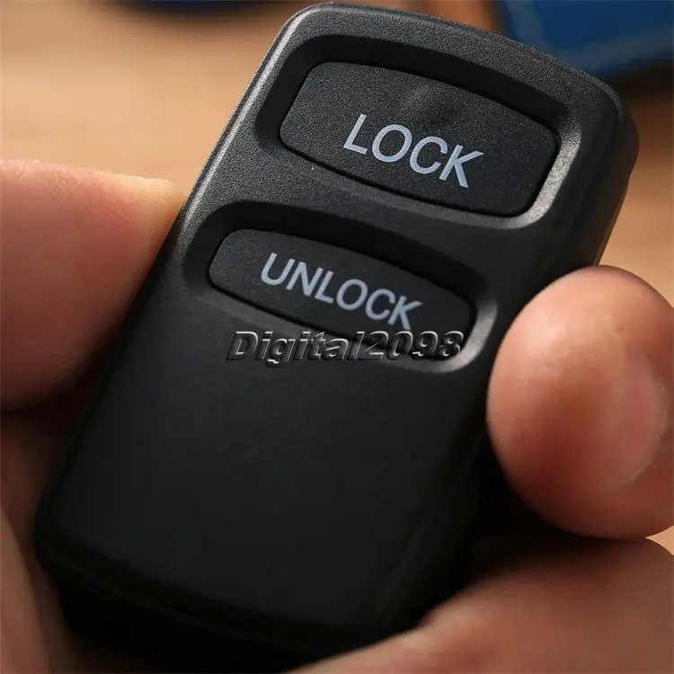 Yetaha 2 кнопочный дистанционный автомобильный чехол для ключей брелок Mitsubishi Lancer