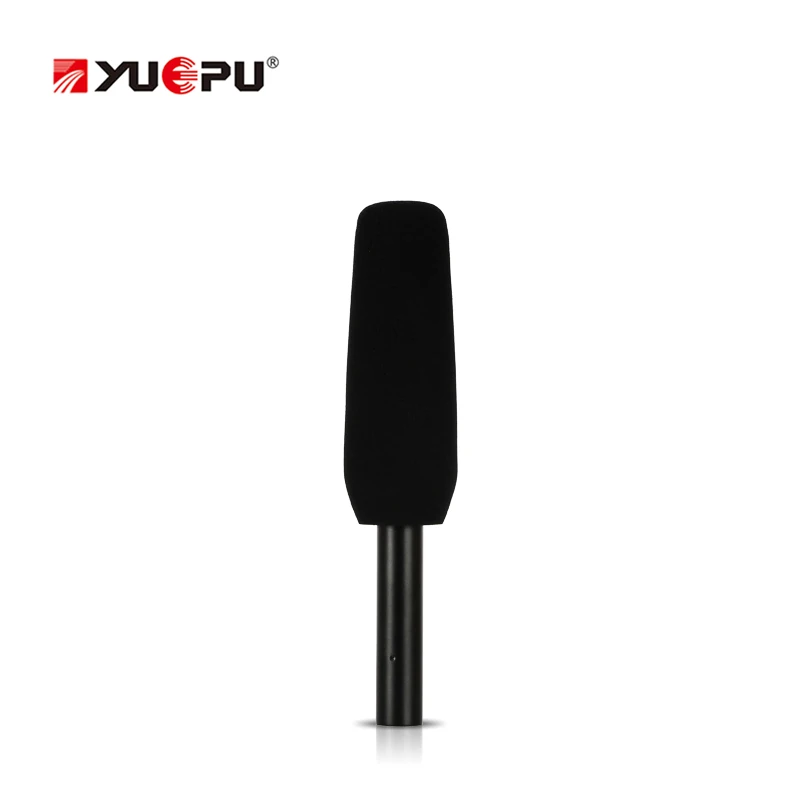 YUEPU RU-C180, профессиональный микрофон для интервью, конденсаторный Короткий пистолет, прямая вокальная запись, Дальняя дистанция звукоснимателя с лобовым стеклом