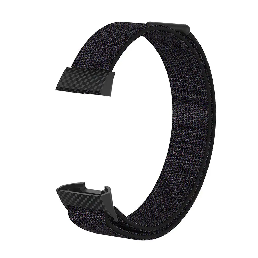 10 цветов нейлоновый сменный ремешок для Fitbit Charge 3 умный спортивный браслет высокого качества вязаный ремешок 22 см браслет