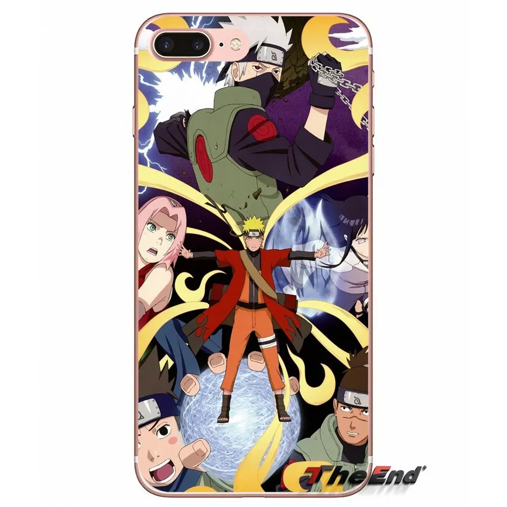 Чехол для мобильного телефона Naruto Japan Anime Samsung Galaxy S2 S3 S4 S5 MINI S6 S7 edge S8 S9 Plus Note 2 3 4 5 8 Coque