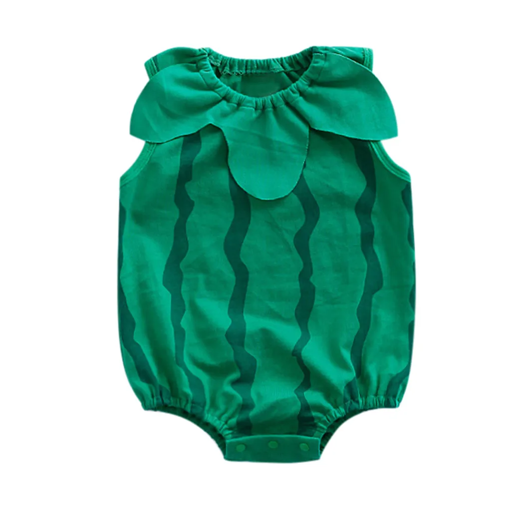 Комплект летней одежды для маленьких мальчиков хлопковый комбинезон с рисунком