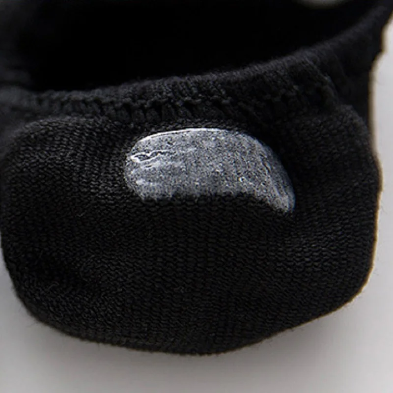 

2019 new Mesh Breathable Women's short socks summer Cotton Comfortable Smiley Heel point Non-slip Silicone 5 pairs socks women