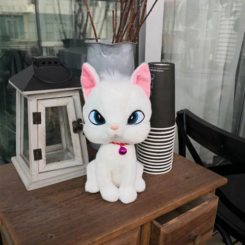 white Kawaii Плюшевые кошки игрушки куклы для Украшения для детской чучело кошки плюшевые игрушки для детей ребенка успокоить Куклы для мальчиков и девочек Рождественский подарок - Цвет: white