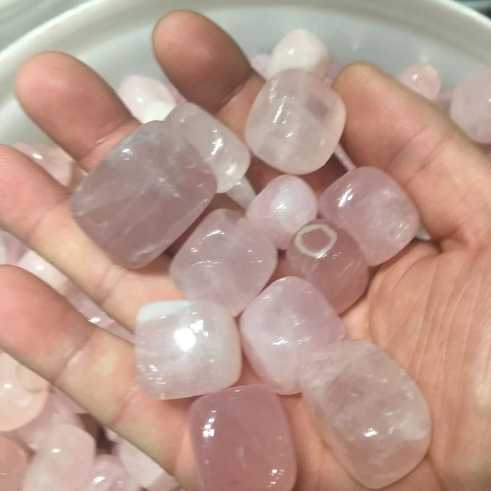 Натуральный розовый кристалл хрустальный камень для террариума аквариум