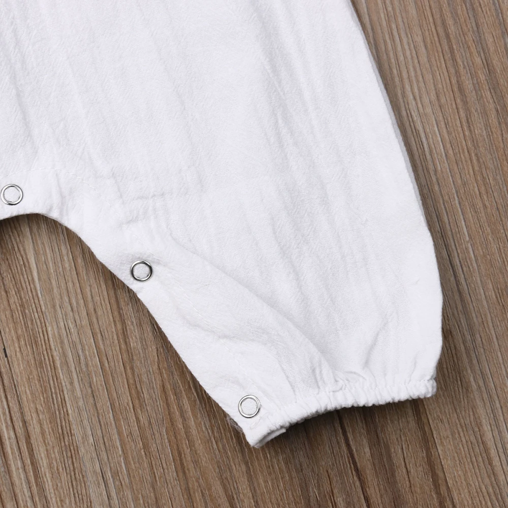 2019 брендовый Летний комбинезон для новорожденных девочек милый с коротким