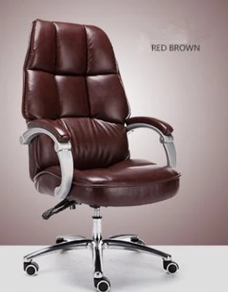 Super Soft Office Chair Household Ergonomic Computer Liting Lying Swivel Reclining Large Boss With Footrest | Мебель