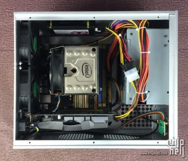 Чехол BZ17 ITX для компьютера алюминиевый материал CNC компьютерное шасси усилитель