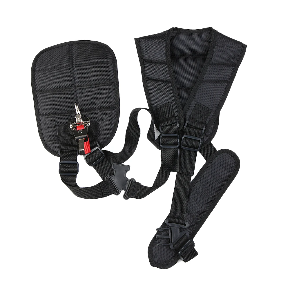 

KKMOON Универсальный нейлоновый триммер с двойным плечевым ремнем, косилка для кустореза, триммера и стриммера