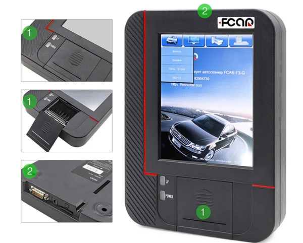 Diagauto оригинальный Fcar F3 G Американская версия (F3 W + D) сканер для бензиновых