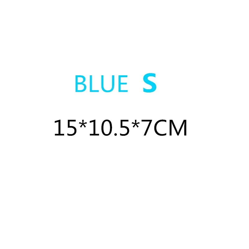 Blue S Прозрачные водонепроницаемые сумки для плавания Спортивная Дорожная сумка для хранения для купания молния Прозрачная ПВХ органайзер карман для телефона - Цвет: Blue S