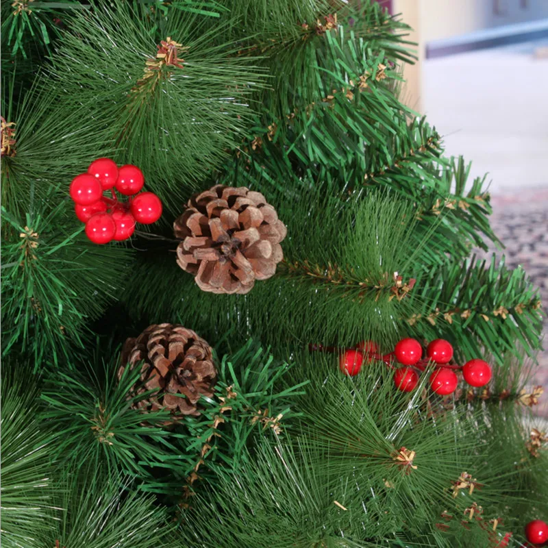 Рождество Новый Год предпочтительные 2 1 м/2 4 м + маленькие красные ягоды смешанные