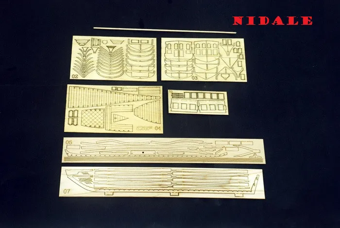 HMS баржа 1832 корабль деревянная модель наборы масштаб 1/48 британская королевская модель лодки