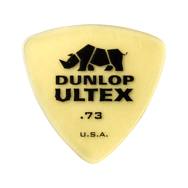 Triangle 0.73mm 1 шт. Dunlop медиатор для гитары Ultex standard/Sharp/triangle/Plectrum 0,6 мм-1,14 мм медиатор для гитары аксессуары для гитарных частей - Цвет: Triangle 0.73mm