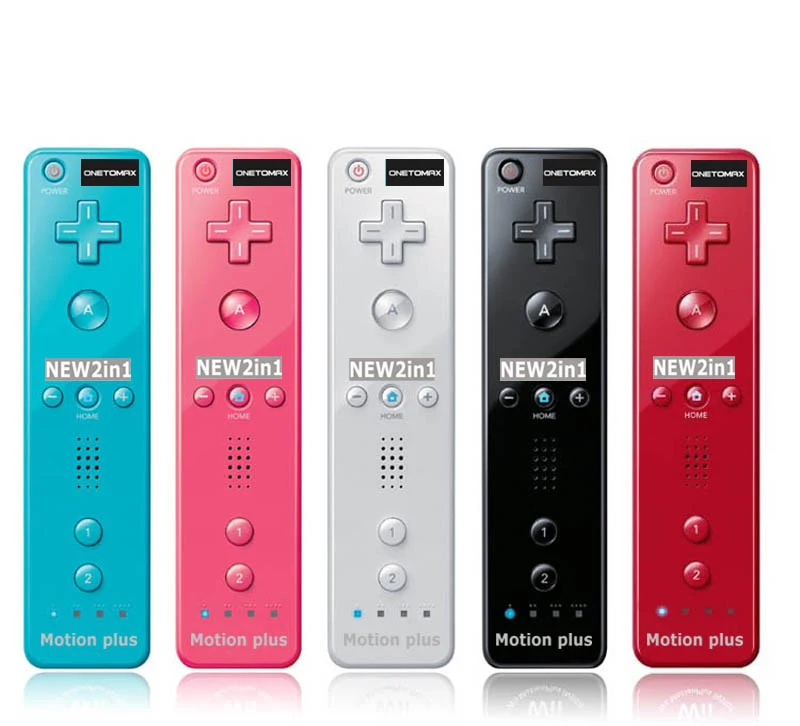 Встроенный беспроводной пульт дистанционного управления Motion Plus геймпад для Nintendo Wii Nunchuck для геймпад для Nintendo Wii Пульт дистанционного управления Джойстик для игр