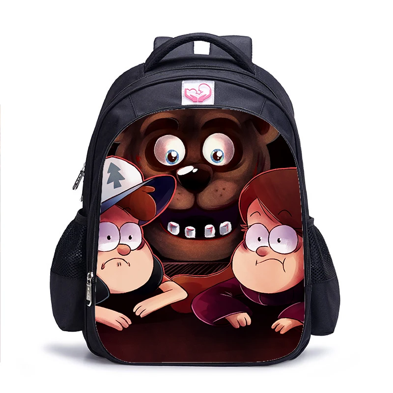 16 дюймов Five Nights At Freddys Детские рюкзаки для девочек-подростков школьные сумки ортопедический мультяшный рюкзак для детей мальчиков - Цвет: 010