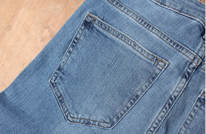 2069 джинсы с широкими штанинами сезон весна-лето хлопковые стрейч узкие