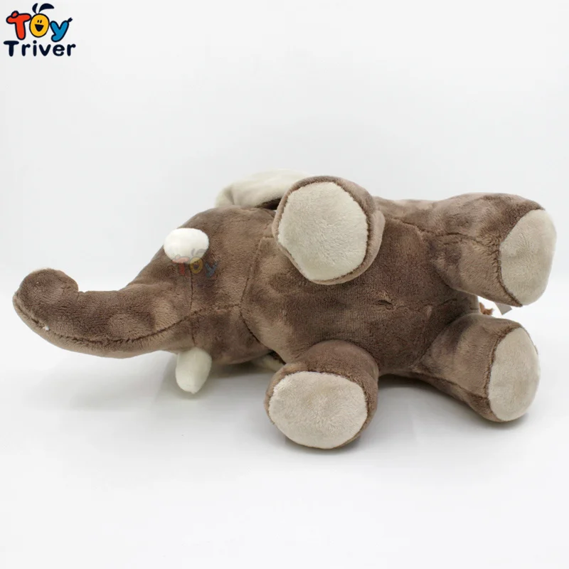 Милый слон реальной жизни Kawaii мягкие дикие животные куклы плюшевые игрушки милые