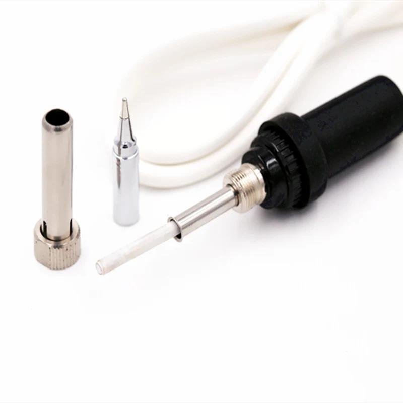 SZBFT белый паяльник для подключения к ручка для HAKKO 907/ESD 907 936 937 928 926 паяльная станция зарядное устройство с 6 шт. паяльное жало