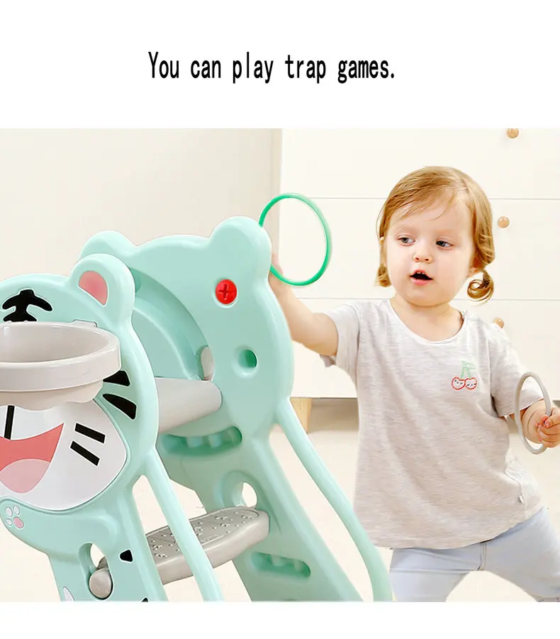 Детские слайды детские домашние игрушки для дня рождения с широким удлиняющим