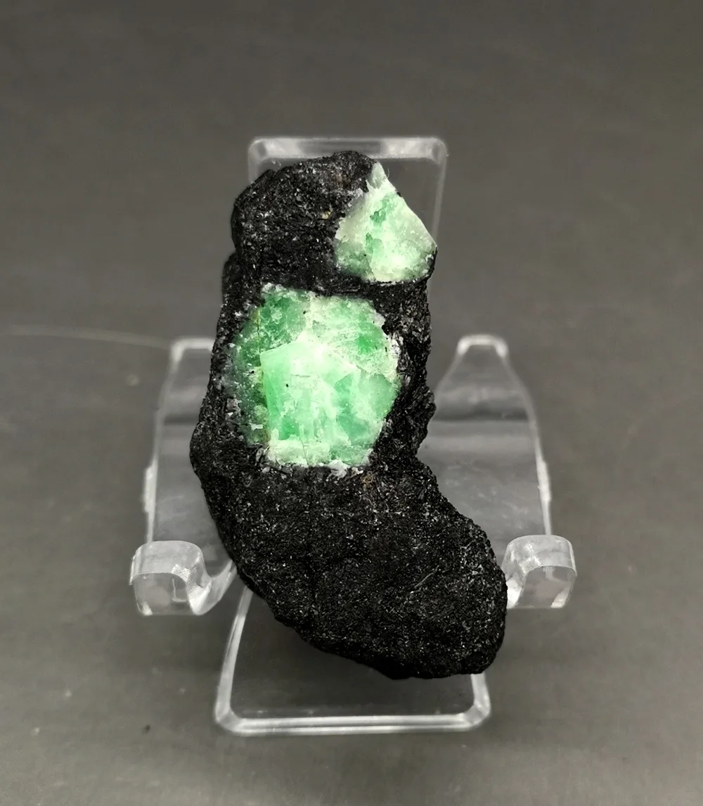 12 г натуральный изумрудно зеленый минеральный кристалл образец gem класс
