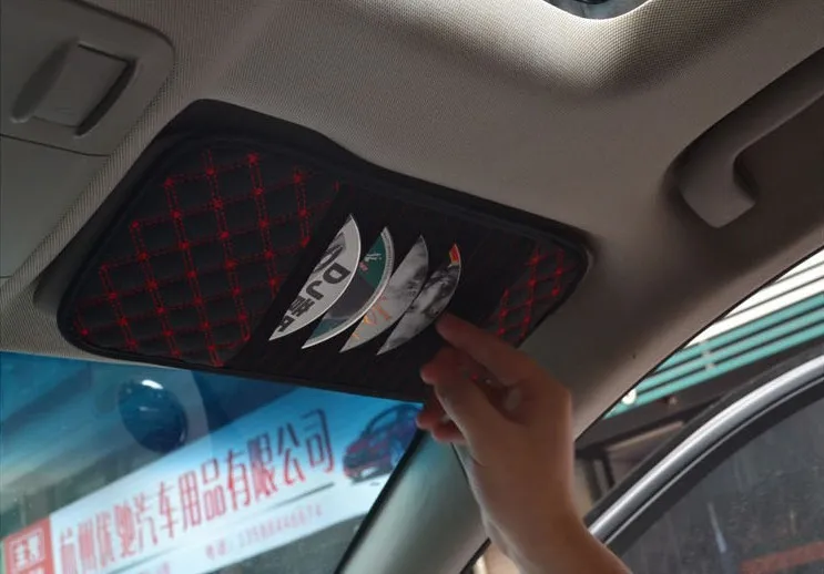 Автомобиль украшение аксессуары 2 цвета черный и винно красный компакт диск