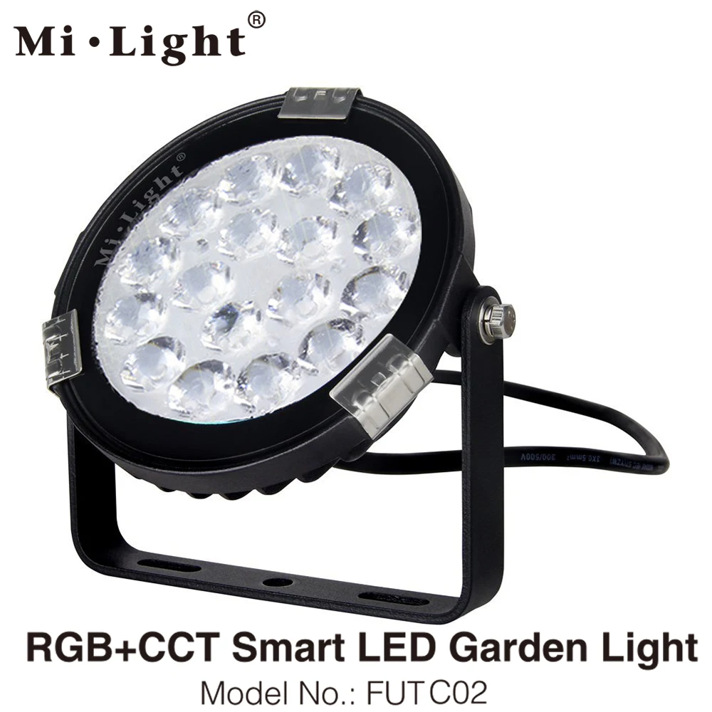Светодиодный садовый светильник Mi Light 9 Вт RGB + CCT водонепроницаемый наружный