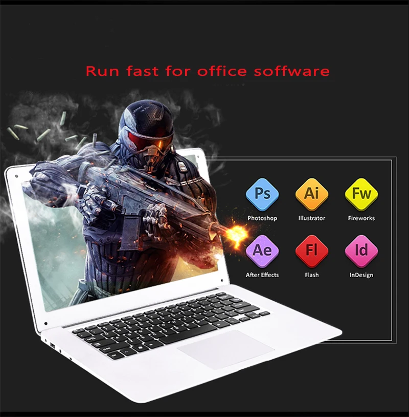 3 шт./лот с экраном 14″ процессором Intel Pentium Quad core 8 Гб Оперативная память 240 ГБ SSD+ Дополнительно 1 ТБ HDD USB 3,0 Windows ноутбук компьютер