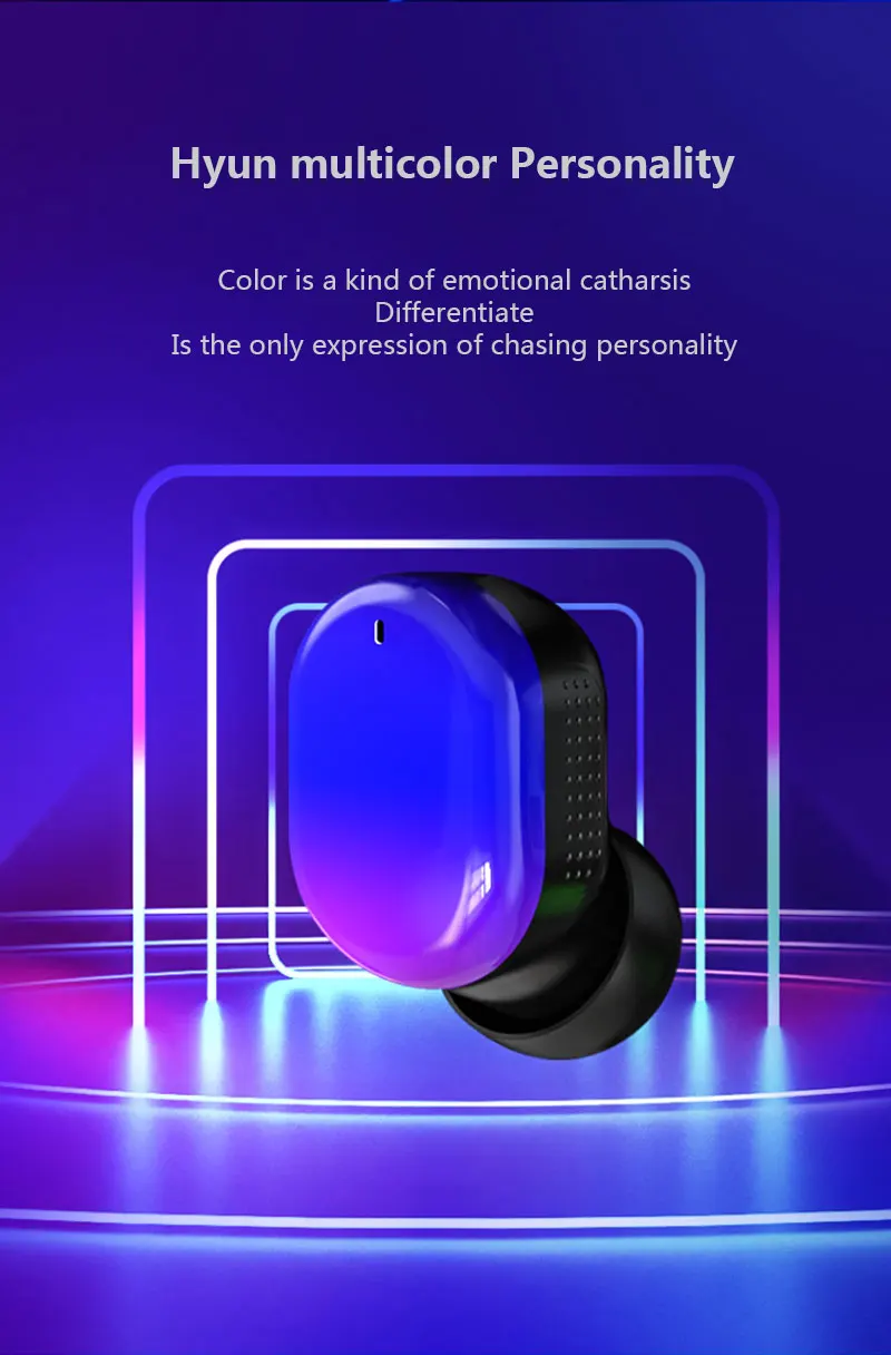 Стерео звук Bluetooth V5.0 наушники портативный TWS Беспроводные спортивные наушники сенсорная гарнитура с 3500 мАч зарядная коробка Наушники