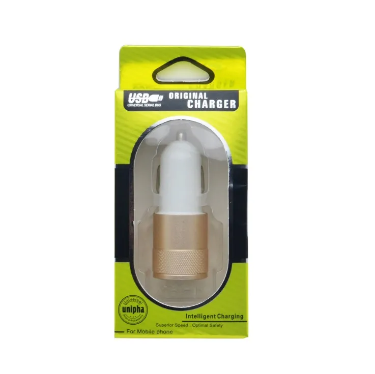 Автомобильное зарядное устройство SUOZUN с двумя USB-портами для Iphone X 8 7 Plus