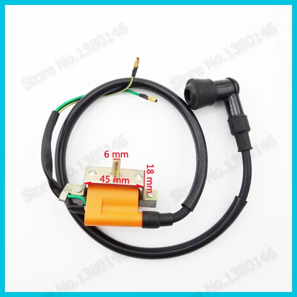 Гоночная катушка зажигания A7TC Свеча 5 Pin AC CDI для Taotao ATV Quad CRF внедорожник 50cc 70cc 90cc