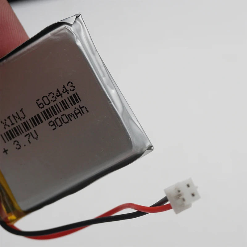 XINJ 3 7 V 900 mAh 603443 LiPo мобильный телефон с полимерным аккумулятором 2pin JST PH 2 0 мм разъем
