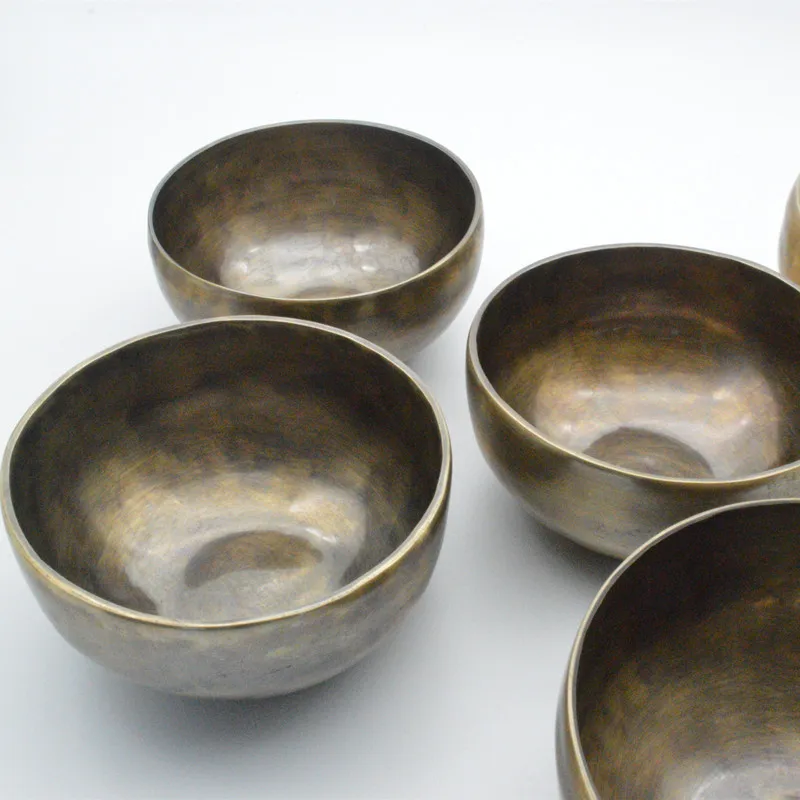 220 мм ручной работы непальская тибетская Поющая чаша набор резонансная целебная