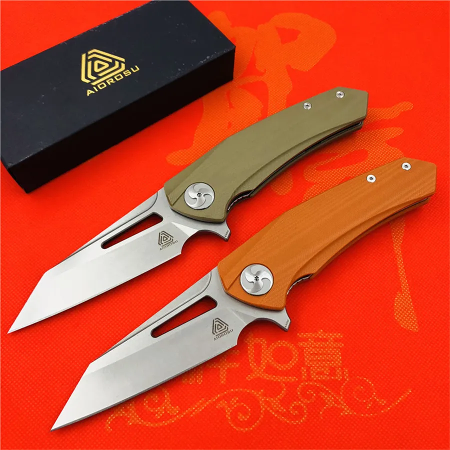 MAXACE original AIOROSU Fengshen series tornado 440C steel blade G10 handle outdoor camping tool