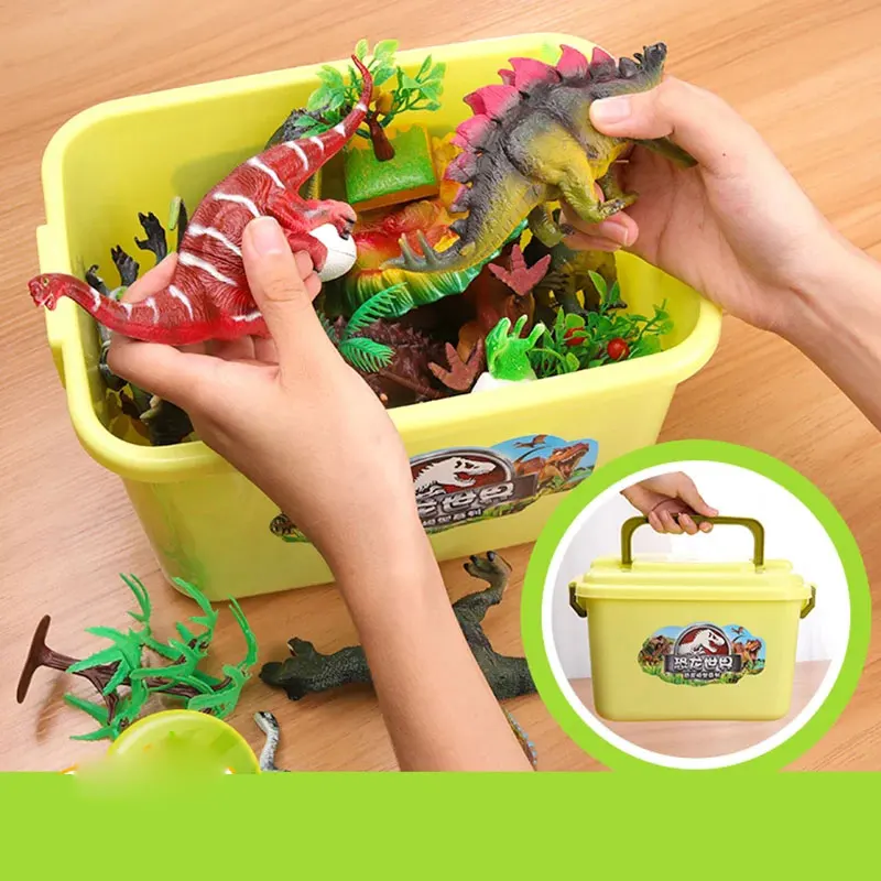 34 шт. моделирование тираннозавр рекс Стегозавр Птерозавр Динозавр яйцо мягкий