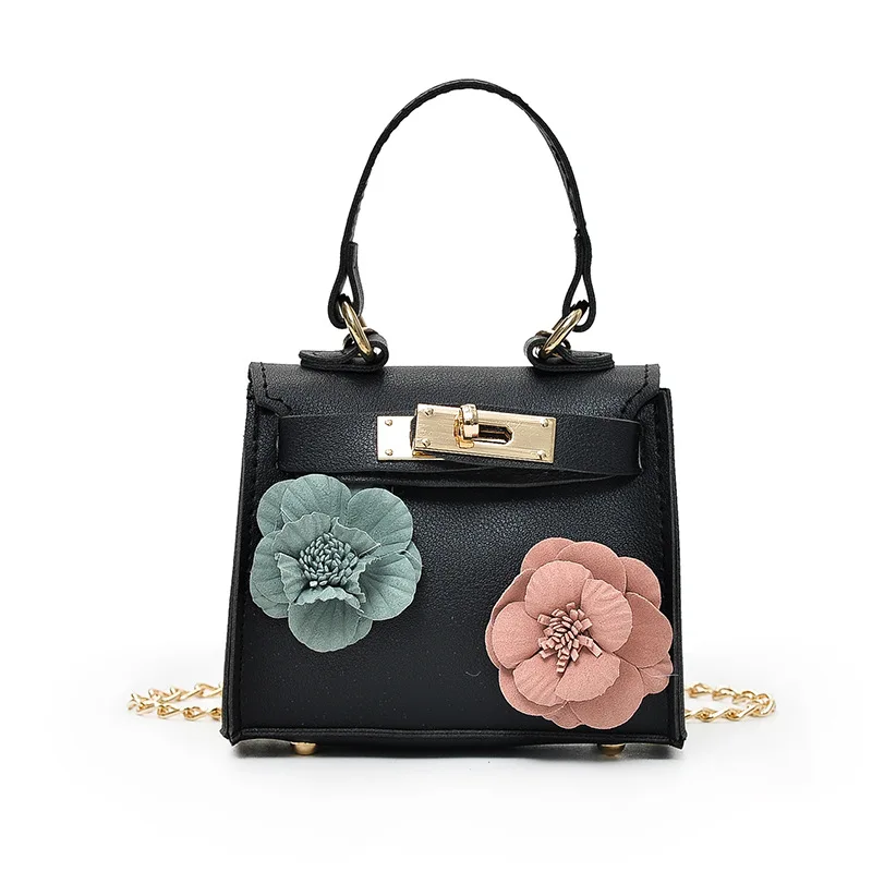 Новый стиль Трехмерная Цветочная спиральная Кнопка модная сумка Корейская