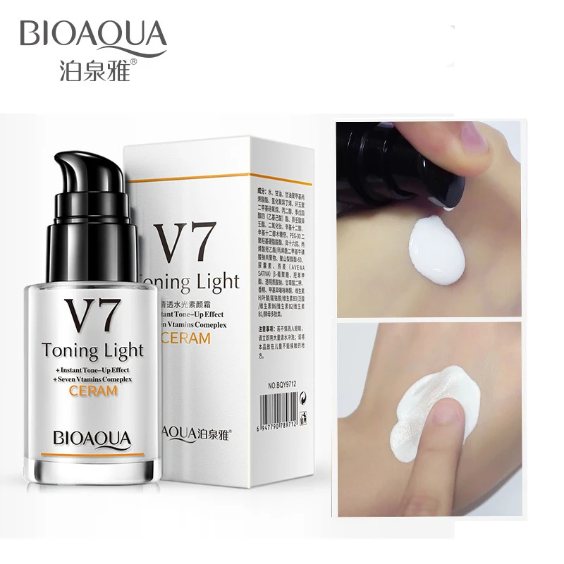 Праймер для макияжа Bioaqua стойкая основа подушка морщин поры консилер лица