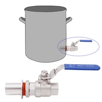 304 sus weldless kettle valve kit 12npt homebrew kettle convert kit wholesale and retail
