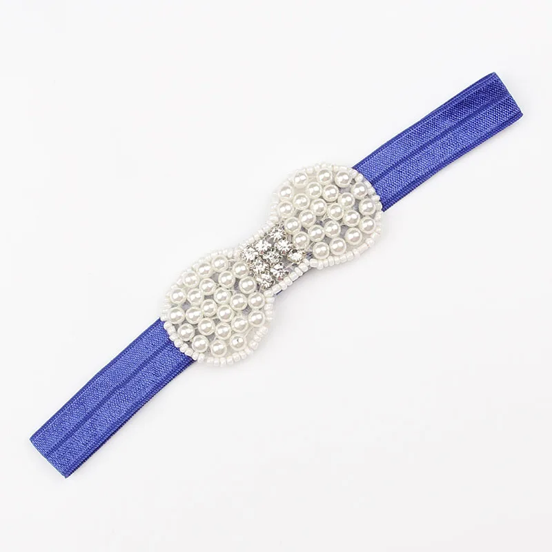 Головные повязки Naturalwell для крещения с хрустальным жемчугом аксессуары волос