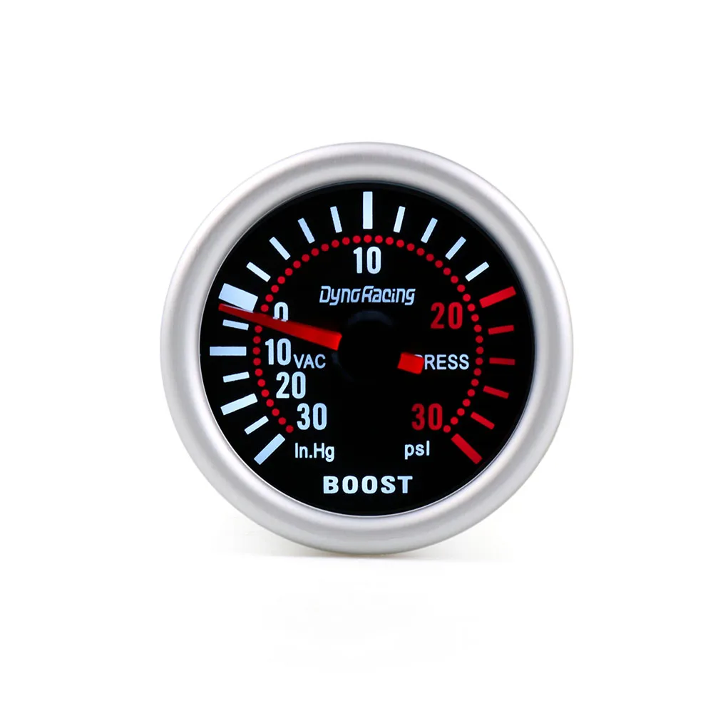 Dynoracing 2 &quot52 мм Автомобильный дымовой Лен турбо Boost Gauge PSI/In.Hg с регулируемым