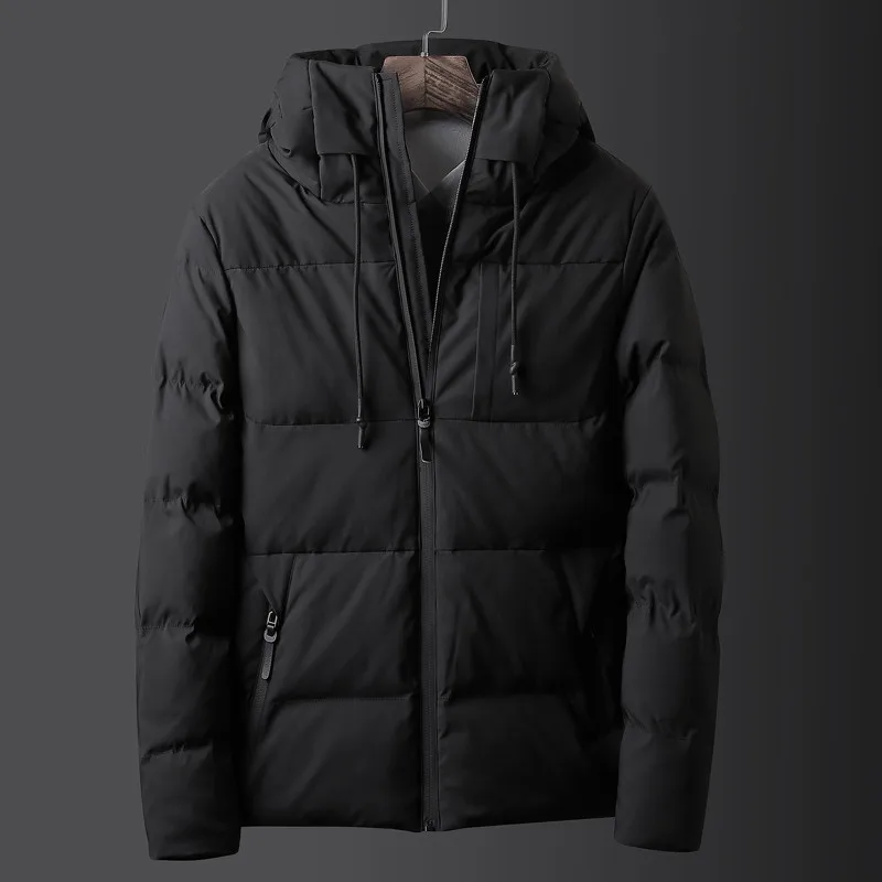 TEAEGG теплая хлопковая парка для мужчин одежда 2019 Veste Homme зимнее пальто с капюшоном