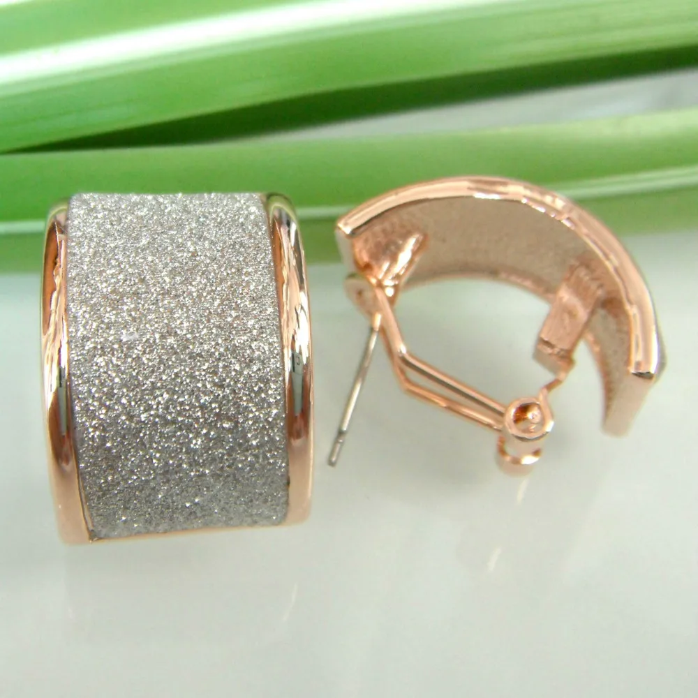 Серьги пусеты с квадратным бантом Navachi SMT1256|earring warehouse|earring stoneearring card |