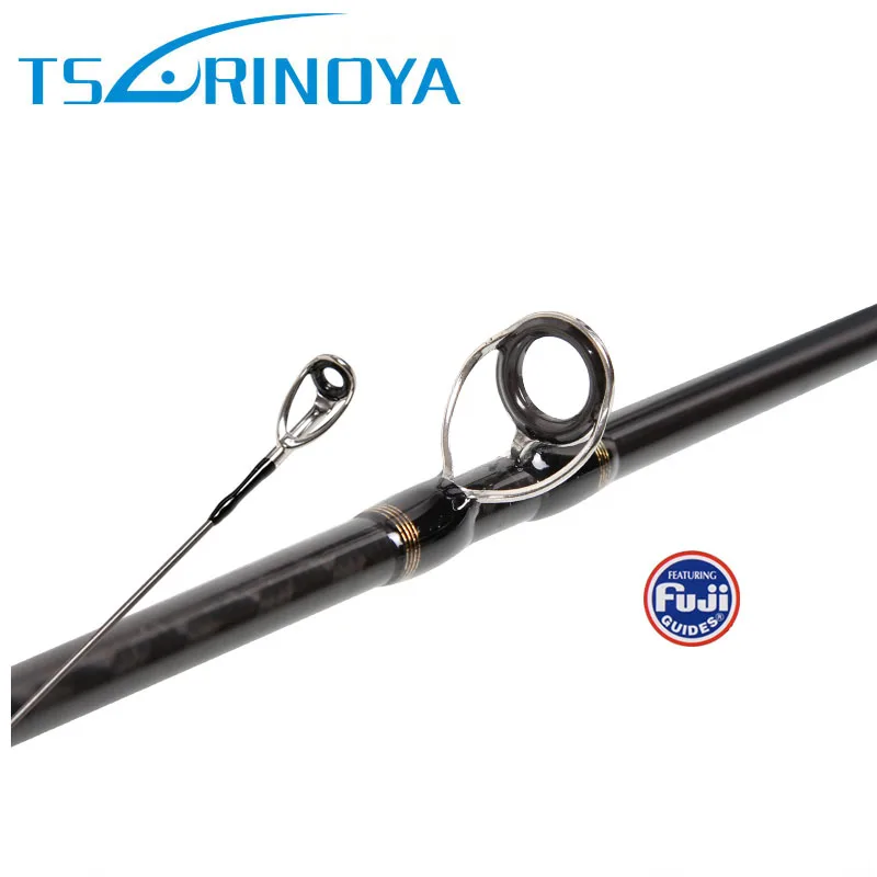 Tsurinoya 1.89 м UL Индикатор питания Действие Baitcasting Приманка Стержень с Fuji Кольца