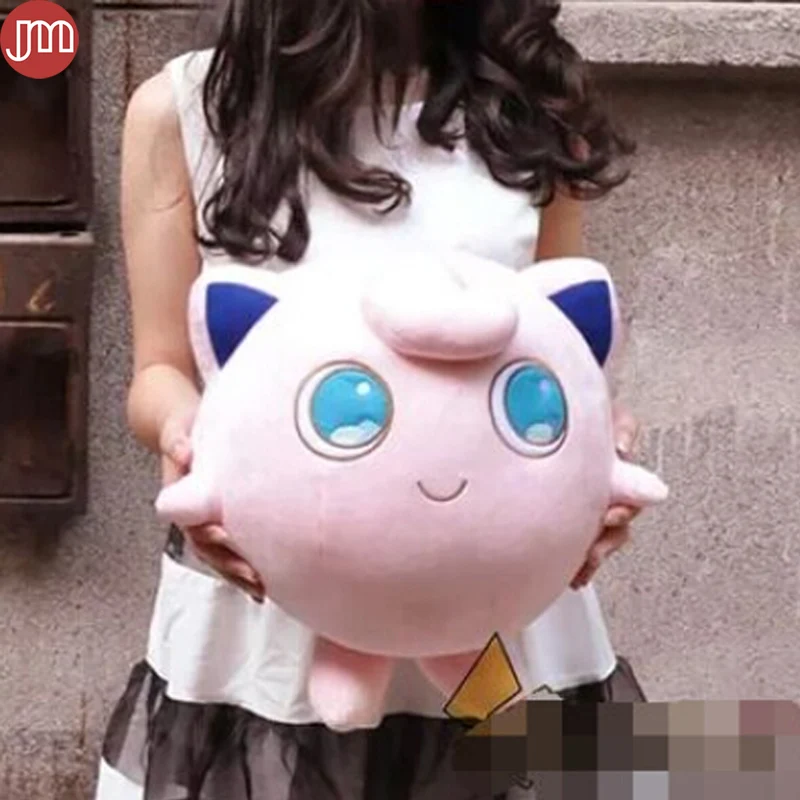 OHMETOY Jigglypuff плюшевая игрушка-Животное мультфильм подарок для детей Коллекция Большой размер 1" аниме детские куклы Brinquedos Juguetes розовый